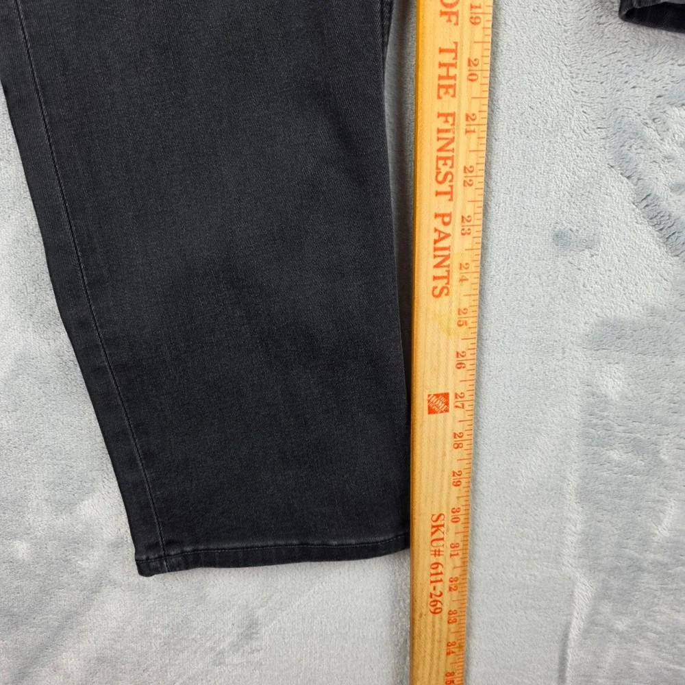 Banana Republic Traveler‎ Jeans Mens 34x32 Slim Fit Black Dark Wash Denim Pants